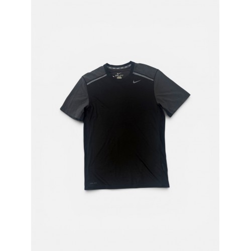 Nike Dri-FIT Performance T-Shirt Μαύρο/Γκρι